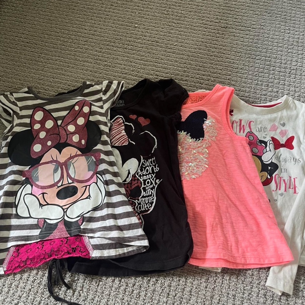 4 kids Disney tops